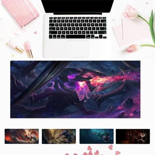 30x90cm LOL Cho'gath Gaming Mouse Pad Gamer Keyboard Maus Pad Desk Mouse Mat Game Accessories For Overwatch