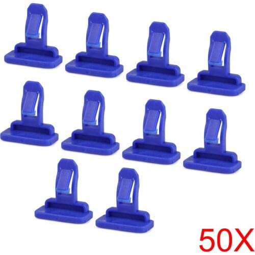 50Pcs Nylon Flare Bumper Clips Retainer Fastener for Camry FJ Cruiser RAV 4 Tacoma 75392-04010 75392-35200 D214