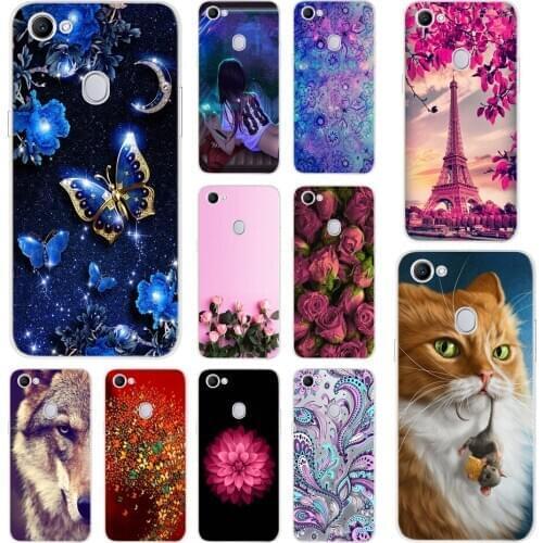 For OPPO F7 case OPPOF7 Back Cover 6.23" Soft Silicone TPU Phone Cases For OPPO F7 F 7 CPH1819 CPH1821 1821 Coque Funda Bag Cute