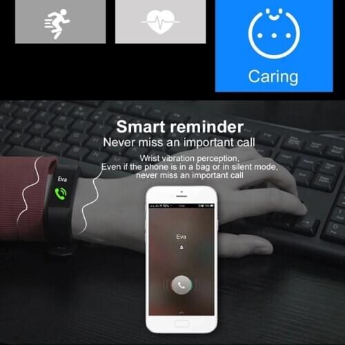 Color screen fitness tracker ID115 plus smart bracelet