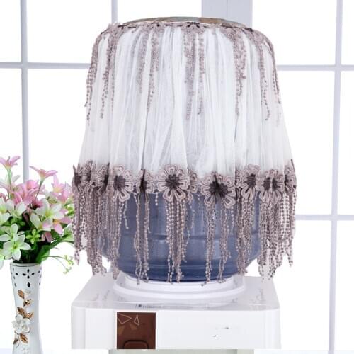 Classical Drinking fountains Dust jacket cover Water dispenser covers Korean fashion lace fabric drinking fountains protection