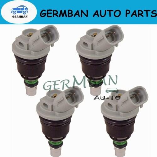 Set 4 16611-AA300 Fuel Injector for 93-98 Subaru Impreza Legacy 1.8 2.2 H4 FJ445 16611AA300 84218112 FIJ0027