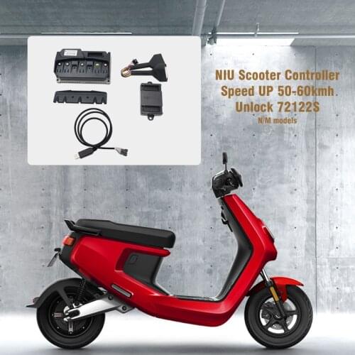 M1 M+ N1S U1 U+ SUNIU LingBo LBMC72122S V1 50-60kmh Modification Direct-on Refit Unlock Speed-UP NIU Scooter Motor Controller