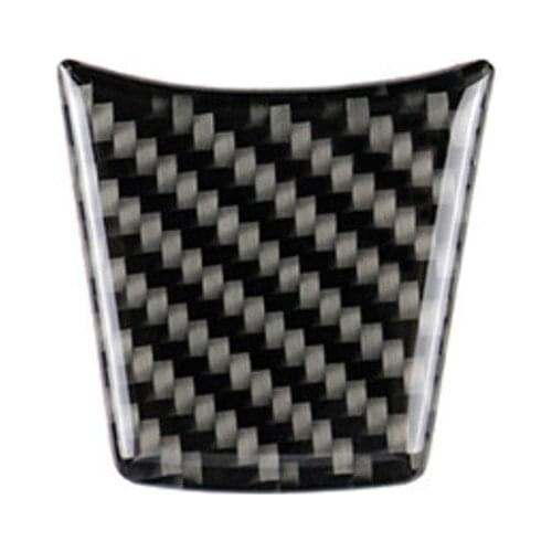 Fit For BMW Z4 E89 2009-2015 Real Carbon Fiber Steering Wheel Decoration Sticker 3D M Stripe Logo