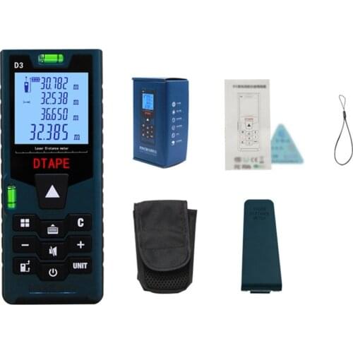 Handheld LCD Digital Laser Distance Meter Laser Tape Range Finder Rangefinder Build Measure Device Ruler