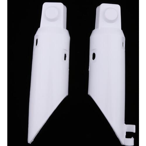 1 Pair Shock Fork Protectors Covers Flexible Plastic For Honda CRF50 CRF 50 White Precise Fit Motorcycle Accessories 2019 New