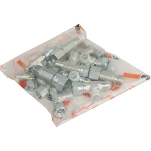 15 Pcs Backhoe Loader Tractors Excavators Hydraulic Meter Hose Adapter Tee Set Fit for CATERPILLAR HITACHI KOMATSU KOBELCO