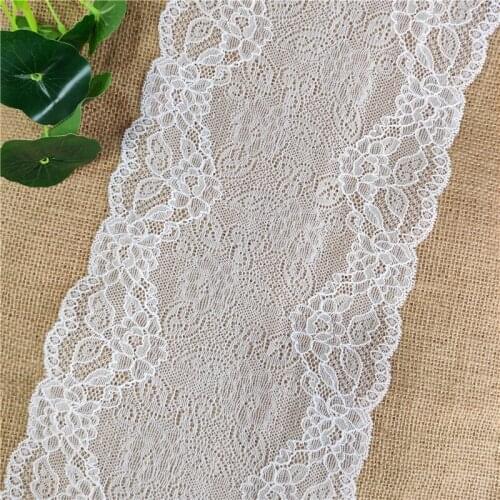 18 cm wide new white lace decoration DIY handmade material underwear sewing