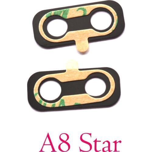 2x New Rear Back Camera Glass Lens With Adhensive Replacement For Samsung Galaxy A8 Star