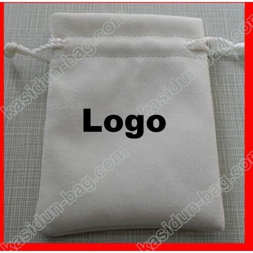 500pcs/lot) size 8x10cm customize jewlery gift bag velvet
