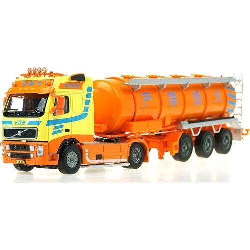 KAIDIWEI kids toys for children 1:50 scale model car model blaze car toy oil tank truck