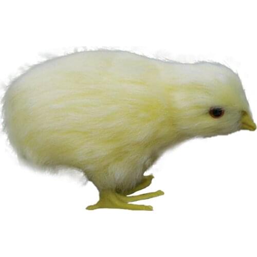 Simulation Chick Animal Doll Chicken Chicks Fowl Chickens Hand-crafted Children Sound For Easter Gift Decoration Plush Toy