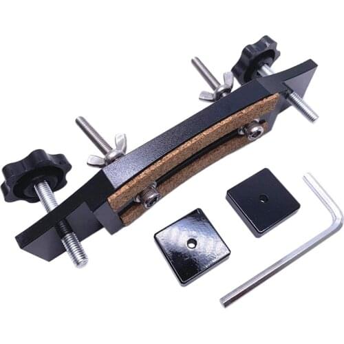 Luthier Tools Aluminum Alloy Guitar Bridge Clamp Guitar Fixture Clip Guitar Bridge Repair Replace Tools