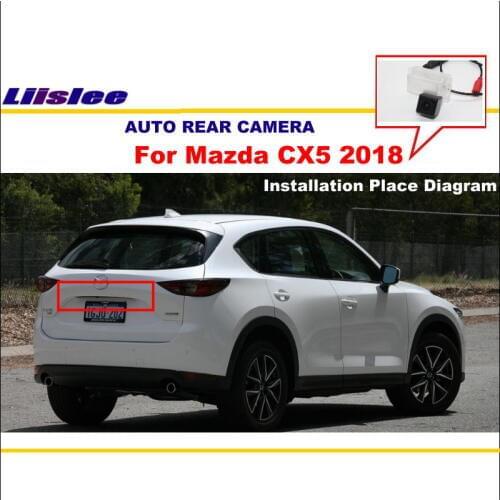 Car Back Up Parking Camera For Mazda CX5 CX-5 2018 Rear View Reversing Parking Camera For Mazda CX5 Accessories Backup CAM