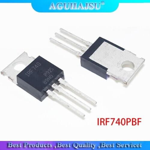 10pcs IRF740 IRF740PBF MOSFET N-Chan 400V 10 Amp TO-220 new original