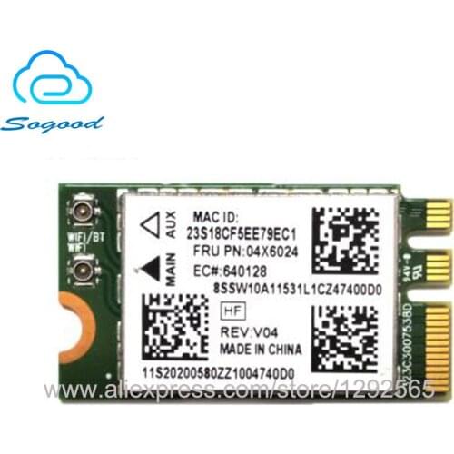 New Original Wifi Bluetooth 4.0 for Atheros QCNFA335 NGFF Wireless Card for Lenovo G40-30 45 70 B50 V1000 Flex 20 FRU 04X6024