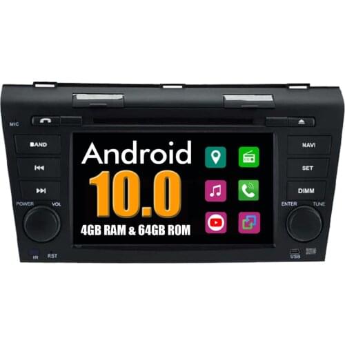 RoverOne For Mazda 3 Axela 2003 - 2009 Android 10.0 Octa Core Car Radio DVD GPS Navigation Sat Navi Central Multimedia HeadUnit