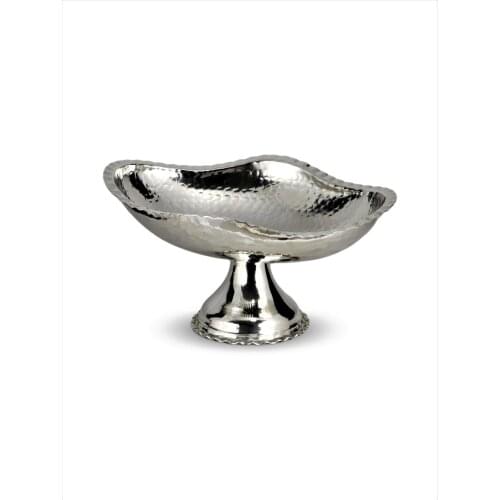 Sugar Bowl Nickel Hammered Copper Gondola 30 cm authentic elegant stylish design