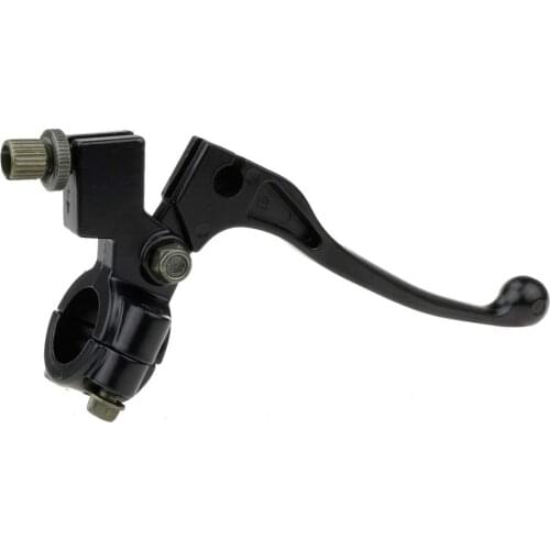 Universal Motorcycle Black Left Clutch Brake Handle Lever Perch 22mm 7/8" For Honda CRF XR 80 100 CRF80 XR200 SSR 125cc