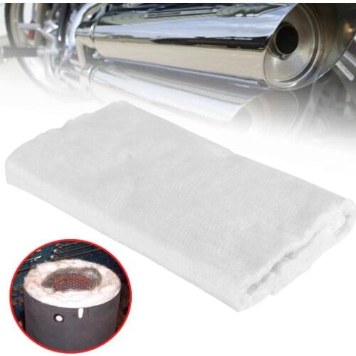 Universal Fiberglass Motorcycle Exhaust Motorcycle Muffler Silencer Fiber Packing Cloth For Escape Moto Pipe Silencing Cotton