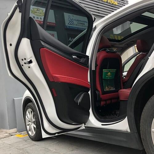 Car door sealing and sound insulation strip is suitable for Alfa Romeo giulia stelvio modified dustproof rubber strip accessorie