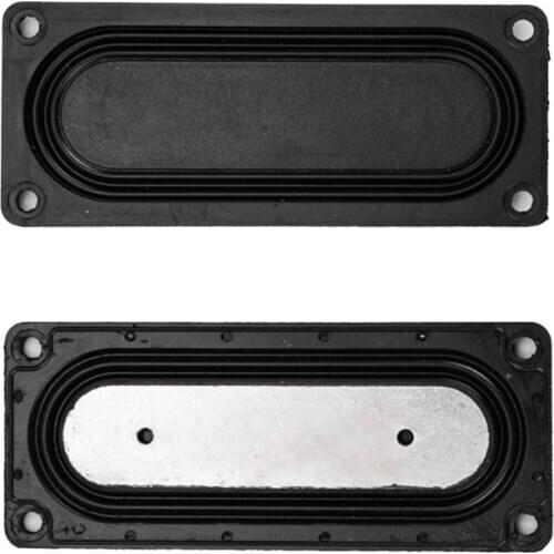 2PCS Audio Bass Diaphragm Square Frame Vibration Film Passive Radiator Speaker Repair Parts DIY Home Theater Speaker Kit