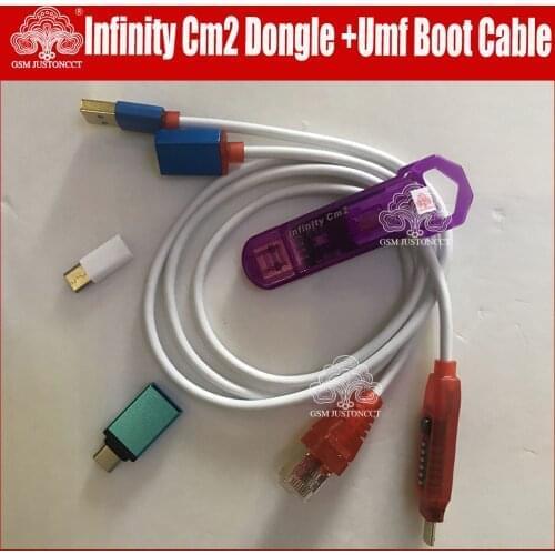 2021 original new infinity CM2 dongle infinity box dongle + umf all in one boot cable for GSM CDMA phones