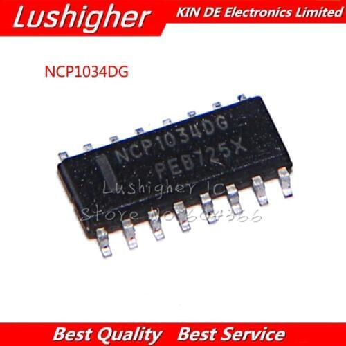 5pcs NCP1034DG NCP1034 SOP-16 NCP1034DR2G SOP