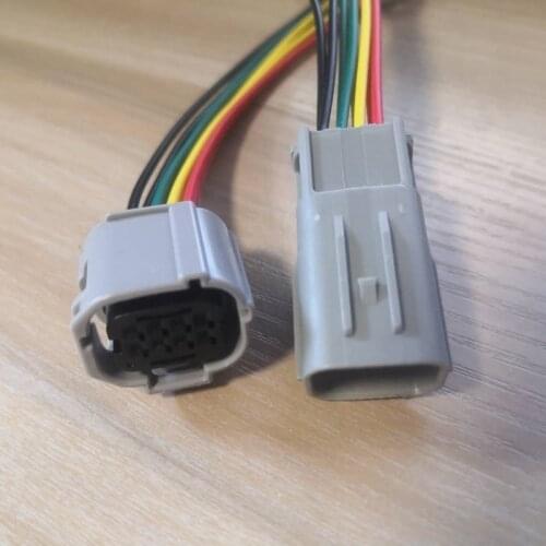 8 Pin/Way Male And Female Reversing Radar Connector Plug Wire Harness Pigtail For Toyota Crown Camry Corolla 6189-1240 6188-0779