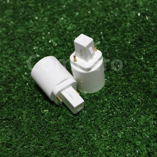 G24 To E27 Socket Base LED Halogen CFL Light Bulb Lamp Adapter Converter Holder g24d-1,g24d-2,g24d-3 to E27 screw base convertor