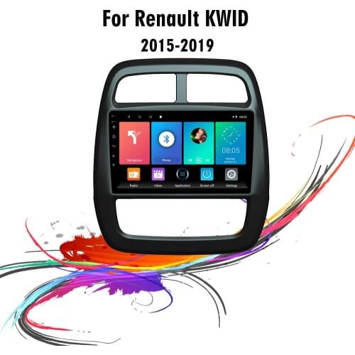 Easteregs 2 Din Android Car Radio For Renault Kwid 2015-2019 WIFI GPS Navigation FM Bluetooth Car Multimedia Player Head Unit