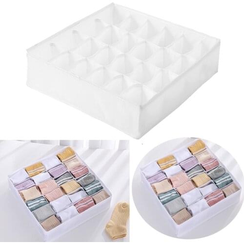 Home foldable wardrobe new storage rack for underwear cotton underwear storage box socks drawer storage rack drawer