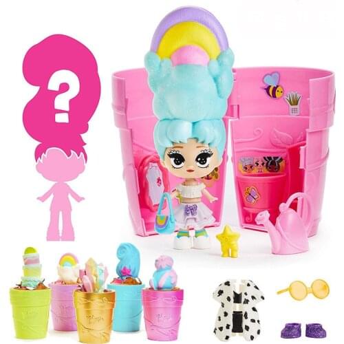 Blume Dolls Dolls Toys Magic Flowerpot Bloom Surprise Blind Box Watering Will Flower Long Hair Dolls Girls Gifts Metoo Baby Doll