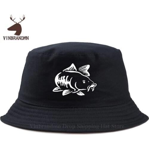 2021 summer unisex Fishing hat Fly Fishing Bucket hat Fish Trip Carp casual hat Rod Bait Angling hat shipping cheap Baseball cap