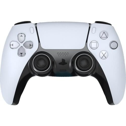 Mini Gamepad with Keyboard 3.5mm Wireless TYPE-C Charging Controller Chat Pad Keyboard with Audio for Sony PS5