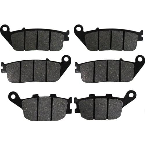 Motorcycle Front Rear Brake Pads for HONDA CB600F CB 600F CB 600 F F3 F4 2004 2006 CB600 CB 600 Hornet Non ABS 2000-2012