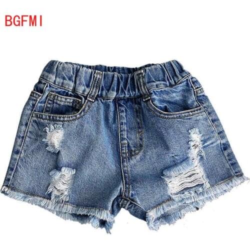 Baby Girl Shorts Jeans Hot Design Summer Cotton Teenage Childrens Shorts Kids Denim Shorts for Girls Boys Clothes Girl Clothing