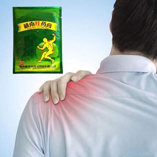 Relieve pain Vietnam Red Tiger Pain relief paste Patch Joint knee pain Plaster Assist treatment arthritis lumbar muscle aches Pa