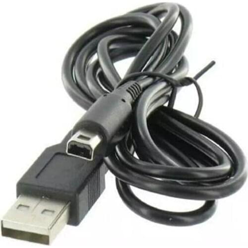 100pcs 1.2m Data Sync Charge Charing USB Power Cable Cord Charger For Nintendo NEW 3DSI LL / NEW 3DS/3DSI LL / 3DS / NDSILL