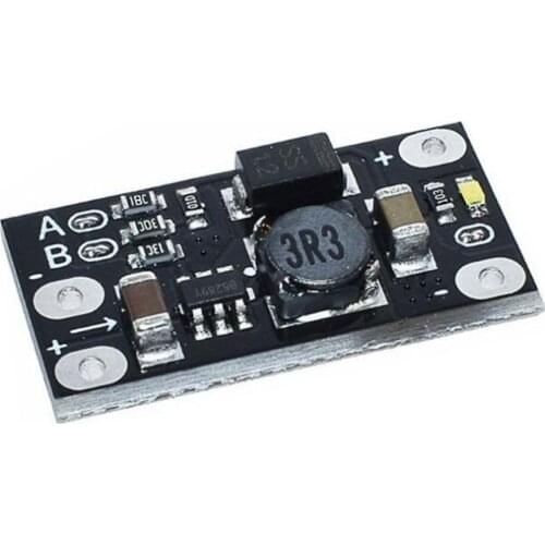 1 PCS Mini DC-DC Boost Module 3.7V to 12V Support 5V/8V/9V/12V Output, Lithium Battery Boost