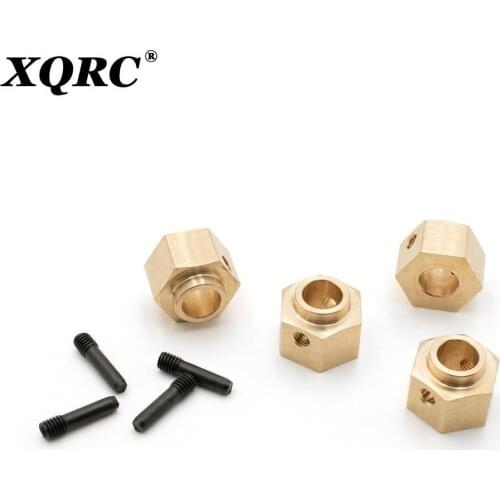 8MM Brass Hexagonal Coupler Suitable for 1/10RC Traxxas TRX-4 TRX4 Metal Upgrade Accessories