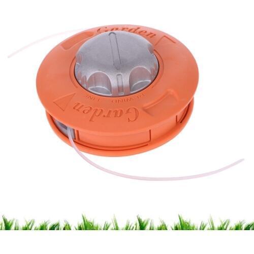 Grass Trimmer Head Aluminum Universal Fit Bump Feed Line Strimmer Brush Cutter Parts Garden Tools Lawn Mower Replacement