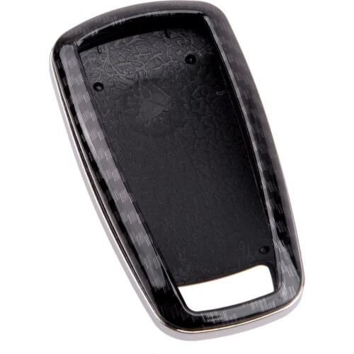 Car Black 4 Buttons Smart Key Fob Case Shell Cover Fit For Audi A4 A5 Q5 Q7 S4 S5 SQ5 TT 2018 2019 2020