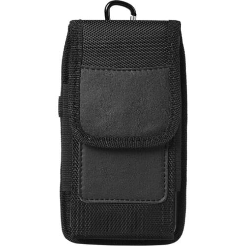 Phone Holster Nylon Cell Phone Belt Clip Holster Carrying Pouch Card Holder