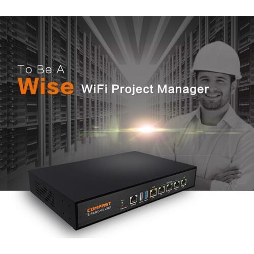 Comfast Full Gigabit AC Authentication Gateway Routing MT7621 CF-AC100 880Mhz Core Gateway wifi project manage Router