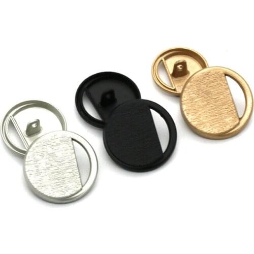 Metal Shank Buttons Mosaic for Clothing Crafts Coats Dress Skirt Sweater Sewing DIY Accessories Fashion 30pcs