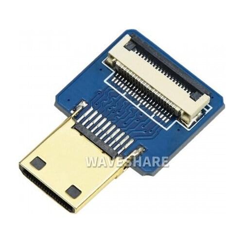 Micro/Mini HDMI Adapter for DIY HDMI Cable Horizontal/Straight Connector