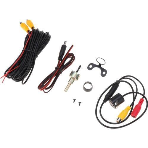 Mini Backup Camera 170° Viewing Angle Multi-Function Car Reversing Rear View/Side View/Front View Camera