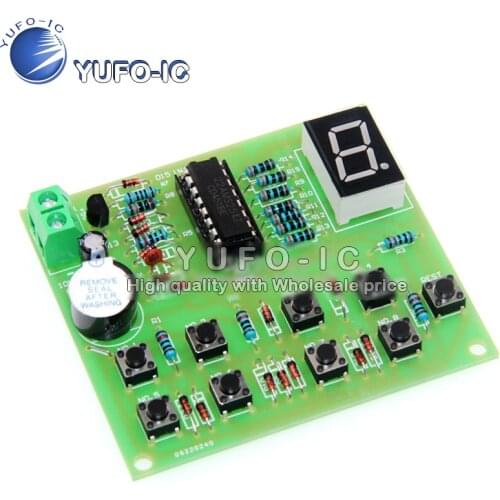 CD4511 Eight digital display answering device kit 8 Channel Skill Contest practical training DIY bulk