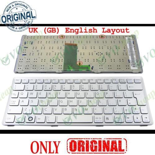 New UK Laptop keyboard for Sony Vaio VPC-W VPC W VPC-W217 VPC-W111 W112 W121 W211 W212 W215 W217 W221 W222 W225 Silver 148748213